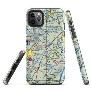 High View Farm Airport (61VA) VFR Sectional  Tough iPhone Case