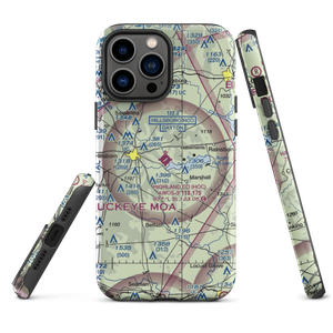 Highland County Airport (HOC) VFR Sectional  Tough iPhone Case