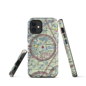 Highland County Airport (HOC) VFR Sectional  Tough iPhone Case