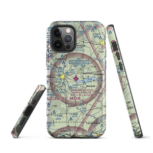 Highland County Airport (HOC) VFR Sectional  Tough iPhone Case