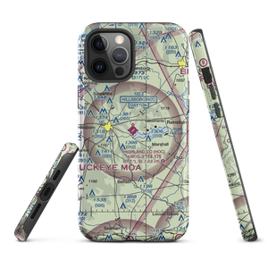 Highland County Airport (HOC) VFR Sectional  Tough iPhone Case