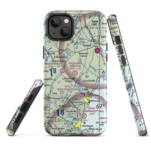 HIghland View Field (55ME) VFR Sectional  Tough iPhone Case
