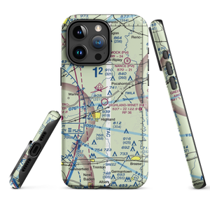 Highland-Winet Airport (H07) VFR Sectional  Tough iPhone Case