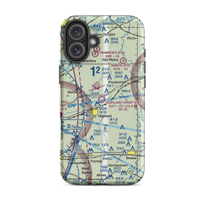 Highland-Winet Airport (H07) VFR Sectional  Tough iPhone Case