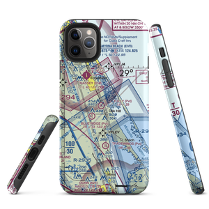 Highlander Airport (2FD6) VFR Sectional  Tough iPhone Case