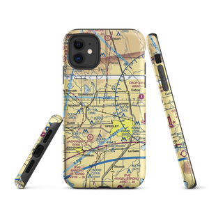 Highline Farm Airstrip (67CO) VFR Sectional  Tough iPhone Case