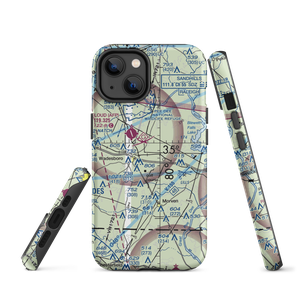 Hightower Areo Plantation Airport (67NC) VFR Sectional  Tough iPhone Case