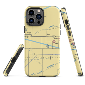 Hill Airport (CO81) VFR Sectional  Tough iPhone Case