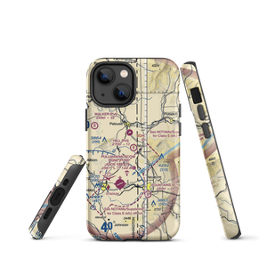 Hill Airport (WT88) VFR Sectional  Tough iPhone Case