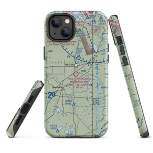 Hill City-Quadna Mountain Airport (07Y) VFR Sectional  Tough iPhone Case