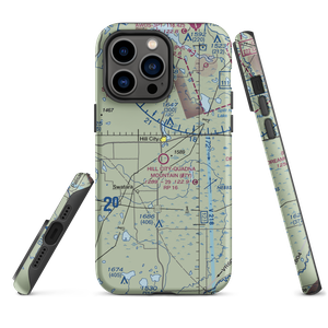 Hill City-Quadna Mountain Airport (07Y) VFR Sectional  Tough iPhone Case