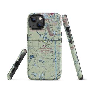 Hill City-Quadna Mountain Airport (07Y) VFR Sectional  Tough iPhone Case