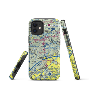 Hill Top Airport (JY43) VFR Sectional  Tough iPhone Case