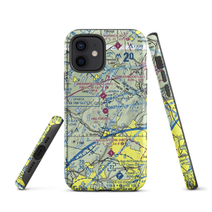 Hill Top Airport (JY43) VFR Sectional  Tough iPhone Case