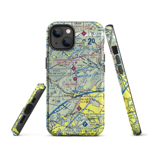 Hill Top Airport (JY43) VFR Sectional  Tough iPhone Case