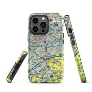 Hill Top Airport (JY43) VFR Sectional  Tough iPhone Case