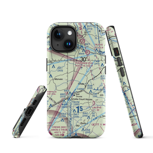 Hill Top Airport (VA64) VFR Sectional  Tough iPhone Case