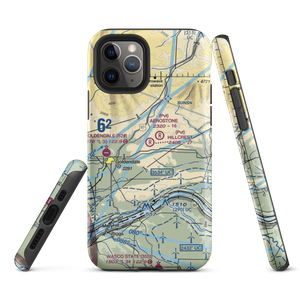 Hillcrest Airport (2WN9) VFR Sectional  Tough iPhone Case