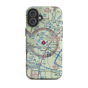 Hillenbrand Industries Airport (HLB) VFR Sectional  Tough iPhone Case