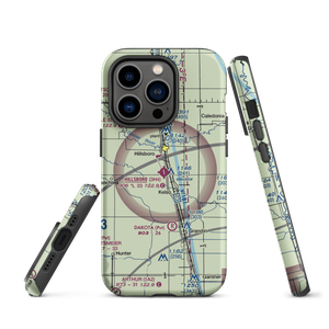 Hillsboro Municipal Airport (3H4) VFR Sectional  Tough iPhone Case