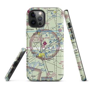 Hillsboro Municipal Airport (INJ) VFR Sectional  Tough iPhone Case