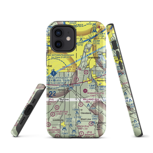 Hillside Airport (63K) VFR Sectional  Tough iPhone Case