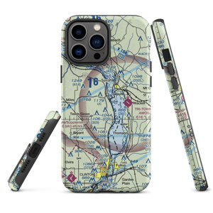 Hillside Stables Airport (13IA) VFR Sectional  Tough iPhone Case
