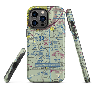 Hilltop Airport (3NY9) VFR Sectional  Tough iPhone Case