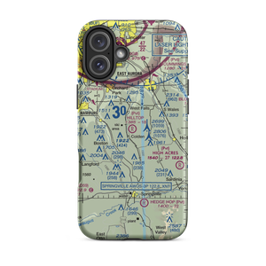 Hilltop Airport (3NY9) VFR Sectional  Tough iPhone Case