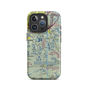 Hilltop Airport (3NY9) VFR Sectional  Tough iPhone Case