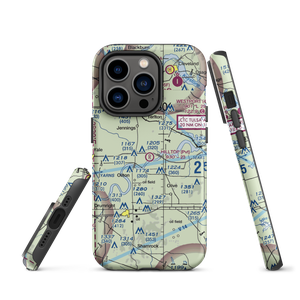 Hilltop Airport (40OK) VFR Sectional  Tough iPhone Case