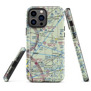 Hilltop Airport (58IN) VFR Sectional  Tough iPhone Case