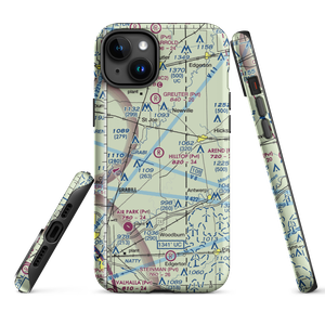 Hilltop Airport (58IN) VFR Sectional  Tough iPhone Case