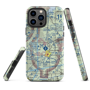 Hilltop Airport (88OK) VFR Sectional  Tough iPhone Case