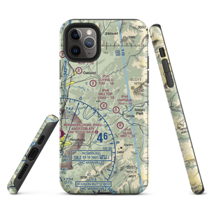 Hilltop Airport (98TE) VFR Sectional  Tough iPhone Case