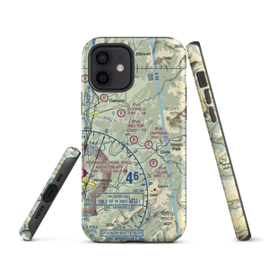 Hilltop Airport (98TE) VFR Sectional  Tough iPhone Case