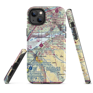 Hilltop Airport (AK24) VFR Sectional  Tough iPhone Case