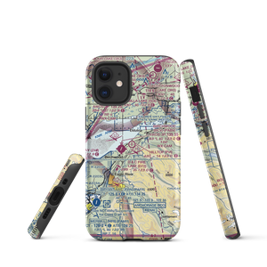 Hilltop Airport (AK24) VFR Sectional  Tough iPhone Case