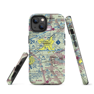 Hilltop Ranch Airport (9TA1) VFR Sectional  Tough iPhone Case