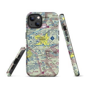 Hilltop Ranch Airport (9TA1) VFR Sectional  Tough iPhone Case