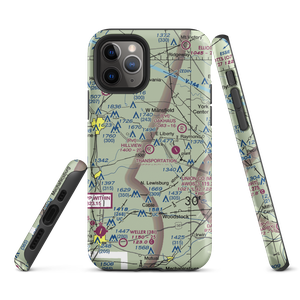 Hillview Airstrip (OI38) VFR Sectional  Tough iPhone Case