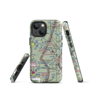 Hillview Airstrip (OI38) VFR Sectional  Tough iPhone Case
