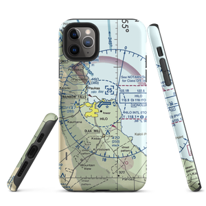 Hilo International Airport (ITO) VFR Sectional  Tough iPhone Case