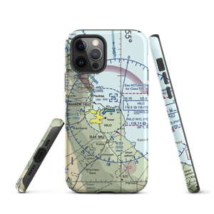 Hilo International Airport (ITO) VFR Sectional  Tough iPhone Case
