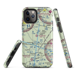 Hiltner Airport (OH19) VFR Sectional  Tough iPhone Case