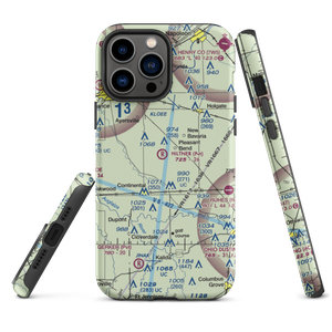 Hiltner Airport (OH19) VFR Sectional  Tough iPhone Case