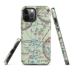 Hiltner Airport (OH19) VFR Sectional  Tough iPhone Case