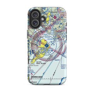 Hilton Head Airport (HXD) VFR Sectional  Tough iPhone Case