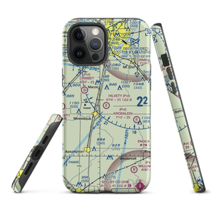 Hilvety Airport (5LL1) VFR Sectional  Tough iPhone Case