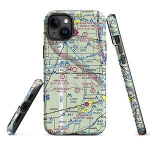 Hinckley Airport (0C2) VFR Sectional  Tough iPhone Case